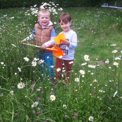 im Frühjahrsgarten