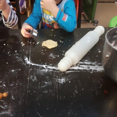 Beim Backen